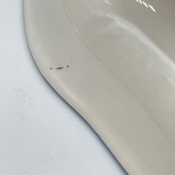 Vintage Delfts Blue by Holland Footed Scalloped Edge Bowl Dutch Windmill 3” Tall - Picture 10 of 11